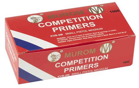 The UNIS GINEX company makes <b>primers</b> for a wide range of rounds, from the smallest calibers to the biggest rounds commercially available. . Murom primers any good